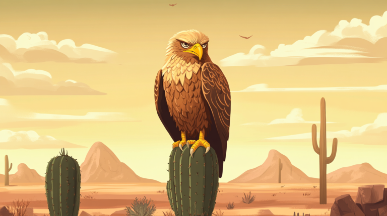 El águila real, símbolo del escudo mexicano, está en peligro de extinción.
